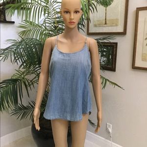 Soft denim Calvin Klein Top NWT